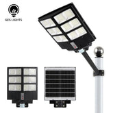 300W solar street light with remote control for outdoor lighting
