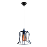 Curved-Cage-Hanging-Light