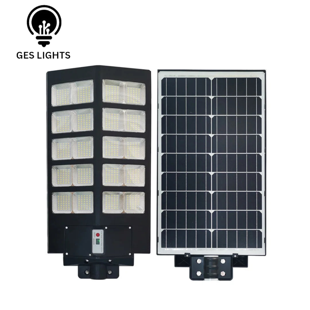 500W LED solar street light with remote and waterproof design


