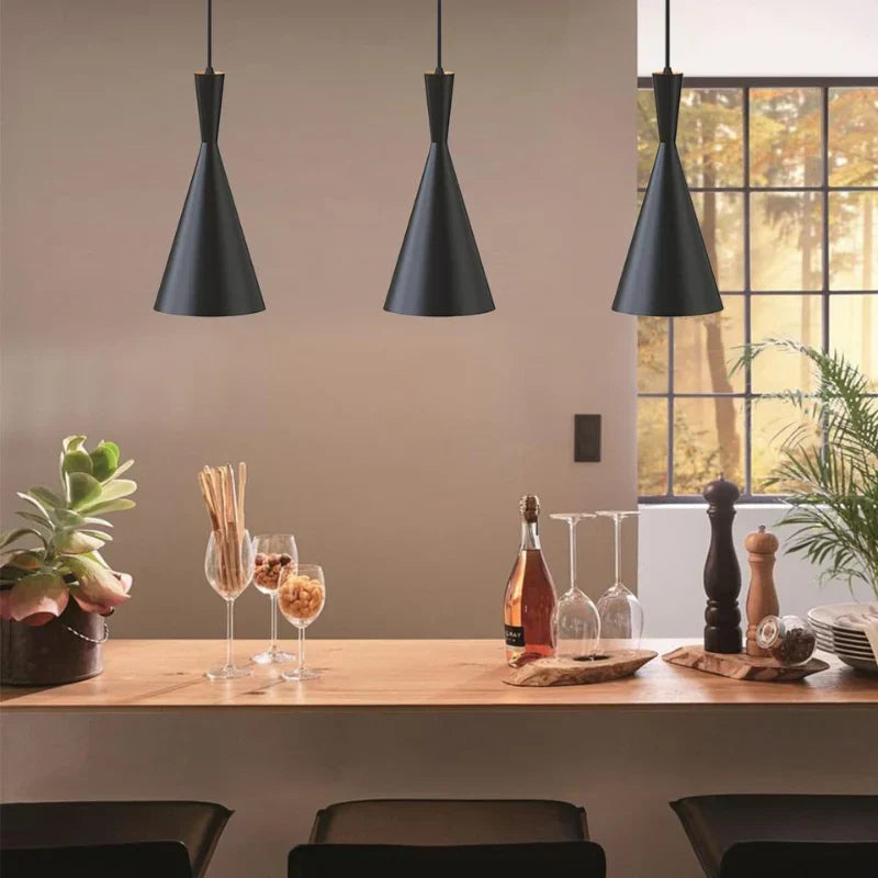Cone-Shape-Hanging-Lamp