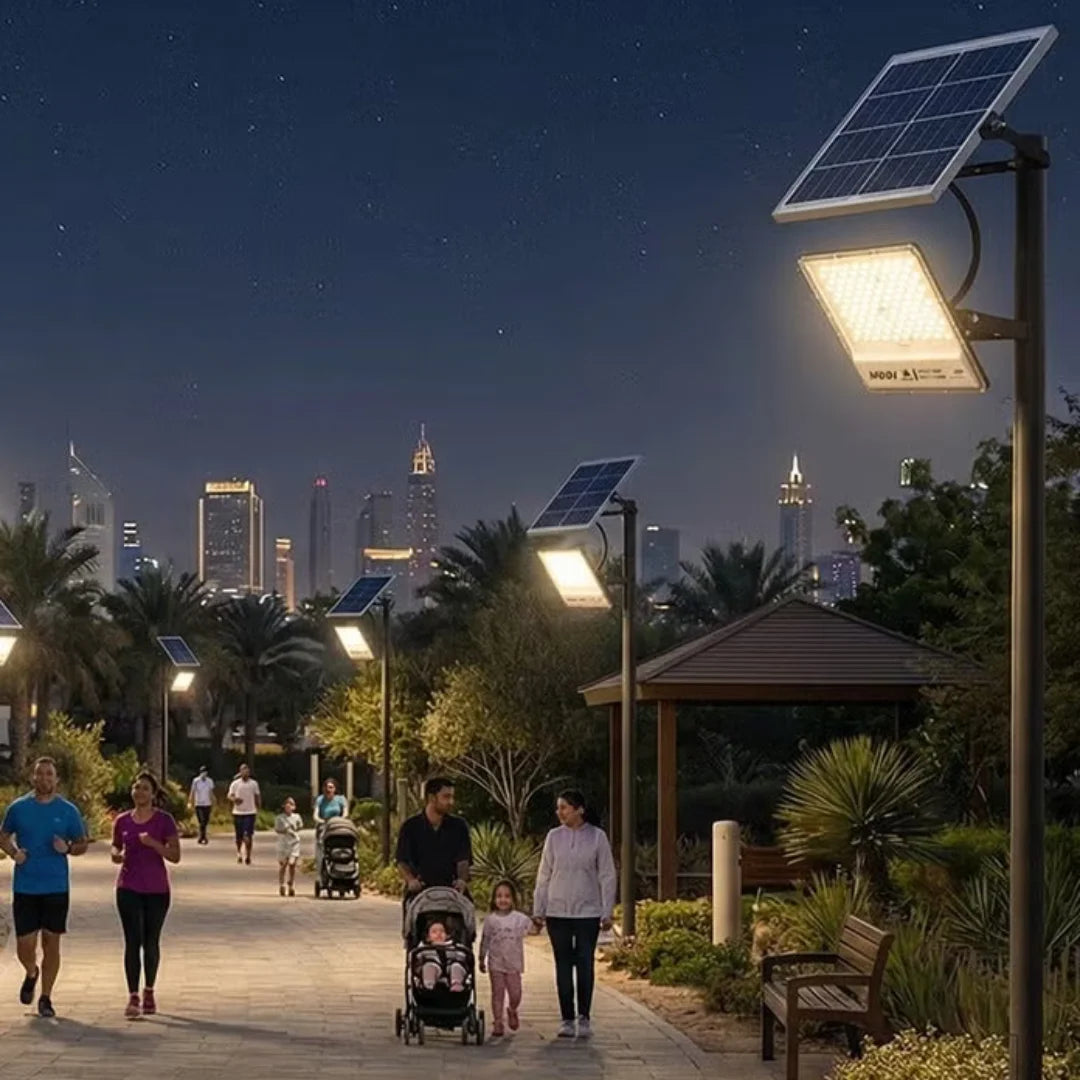 High-brightness 300W solar flood lamp in Pakistan