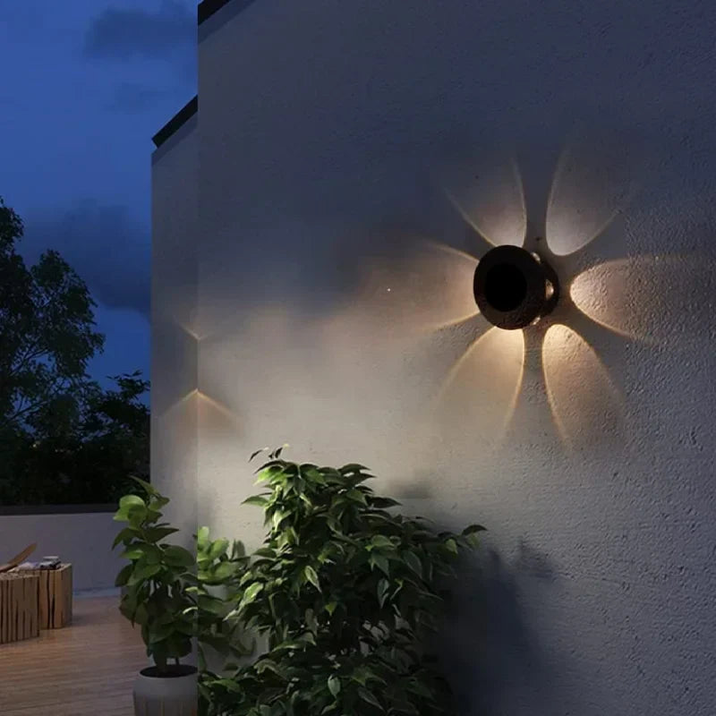  LED-Round-Shape-Outdoor-Lamp