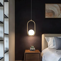 Stylish-oval-pendant-lamp-gold-finish