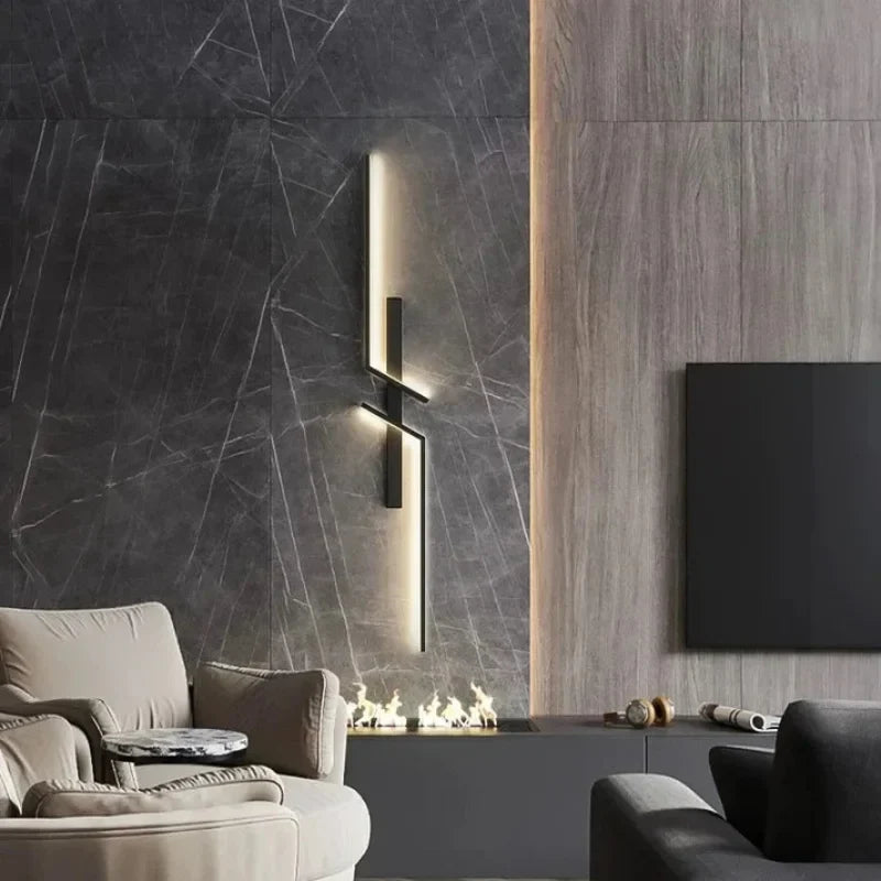 Minimalist LED Wall Sconce Linear Strip Wall Light
